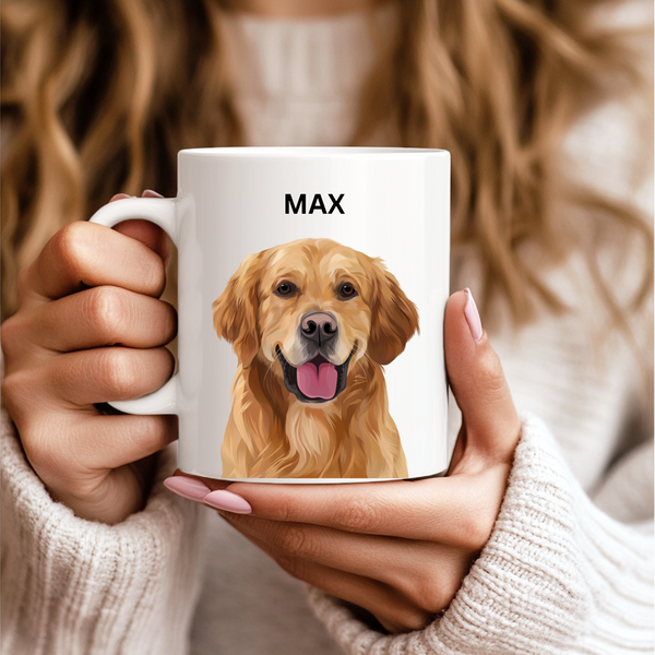 Custom Pet Portrait Mug