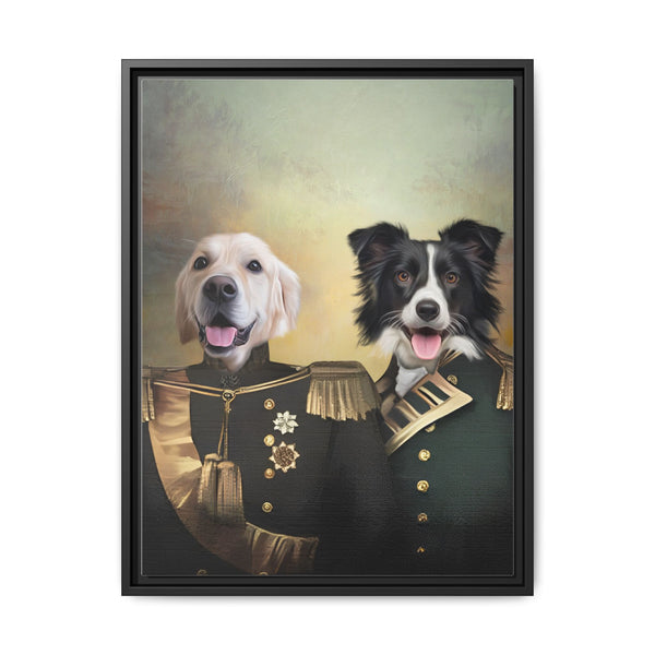 The Admiral & General - Custom Pet Canvas