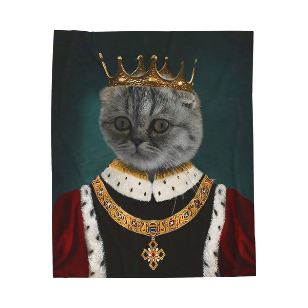 His Majesty - Custom Pet Blanket