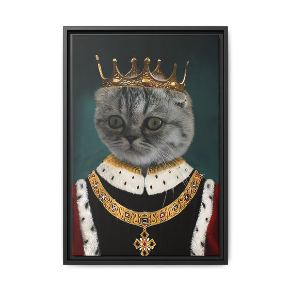 His Majesty - Custom Pet Canvas